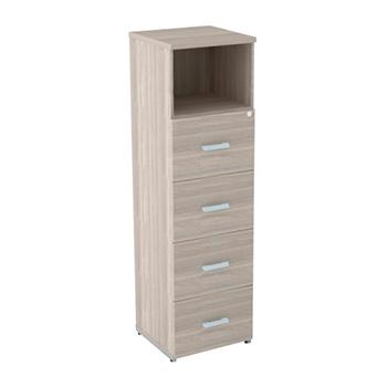 ARQUIVO 4 GAVETAS PASTA + NICHO PRIMA CLEAN