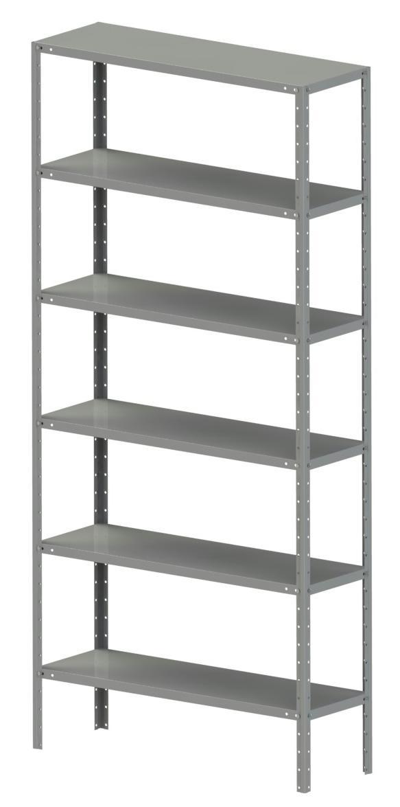 Estante de aço