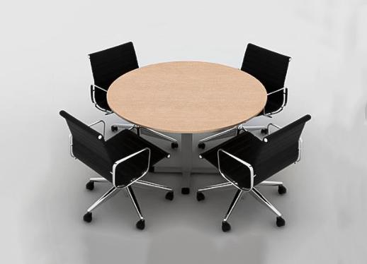 Mesa de reunião redonda