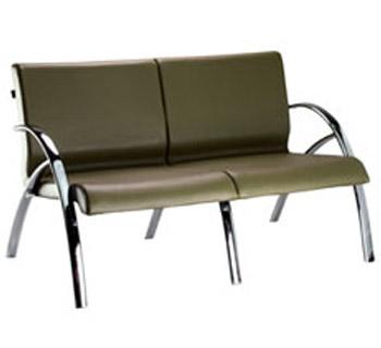 SOFá Pé Y CROMADO INJETADO 2-LUGARES