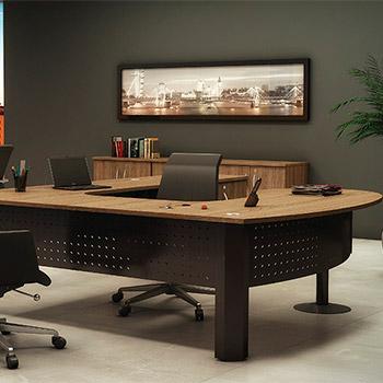 Conheça os modelos de mesa para escritório da Lojas Maranhão